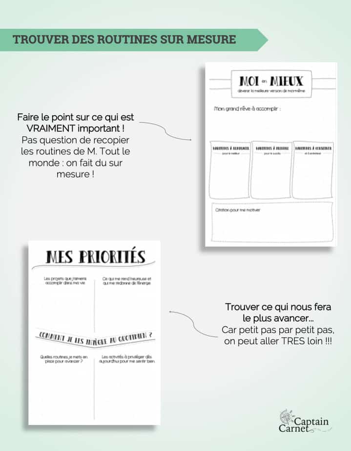 Bullet journal à compléter: Carnet pré-rempli à compléter avec vos tâches  quotidiennes, vos objectifs, vos habitudes (French Edition)
